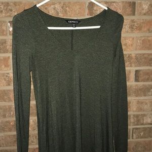 Express long sleeve dress